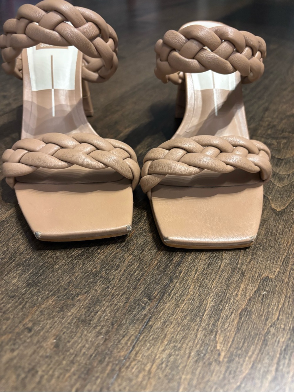Dolce Vita size 8 Braided Nude  Sandals